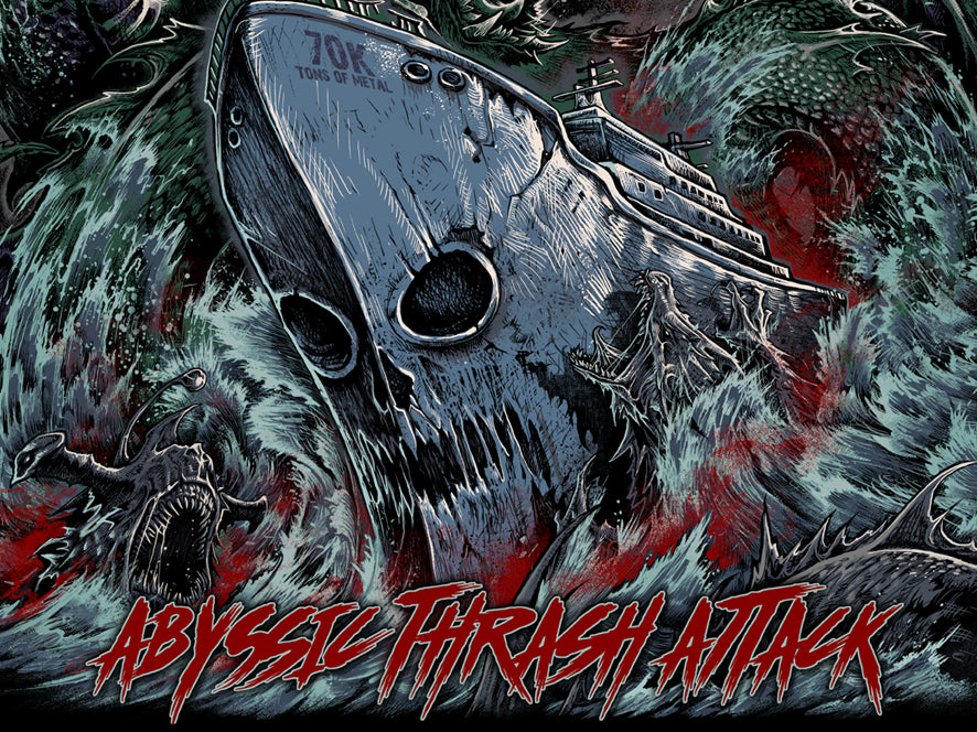 Legion of the damned TS 70.000 Tons of Metal (exclusive shirt)!