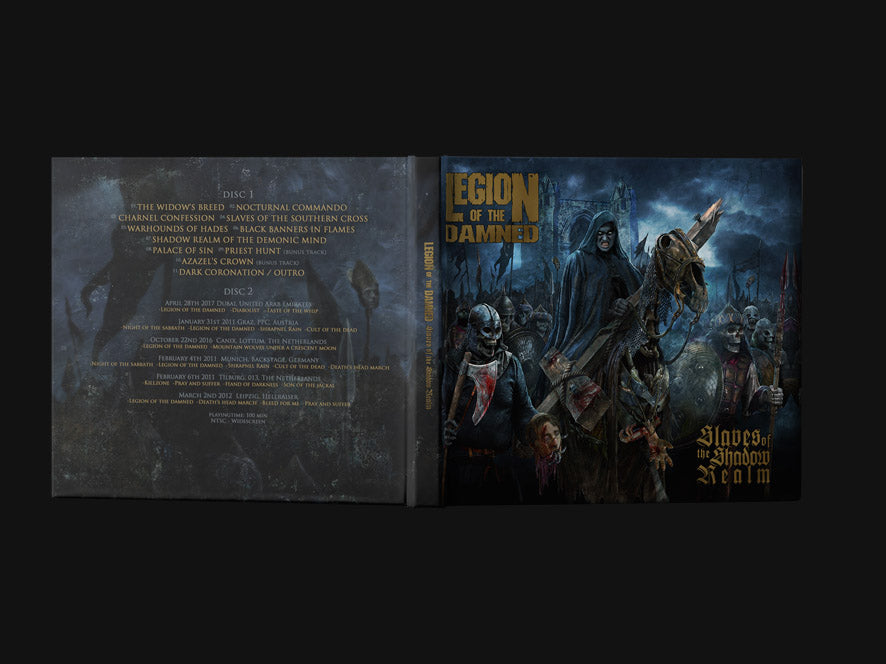 Legion of the damned CD "Slaves of the shadow realm" Digi (+Bonus DVD)