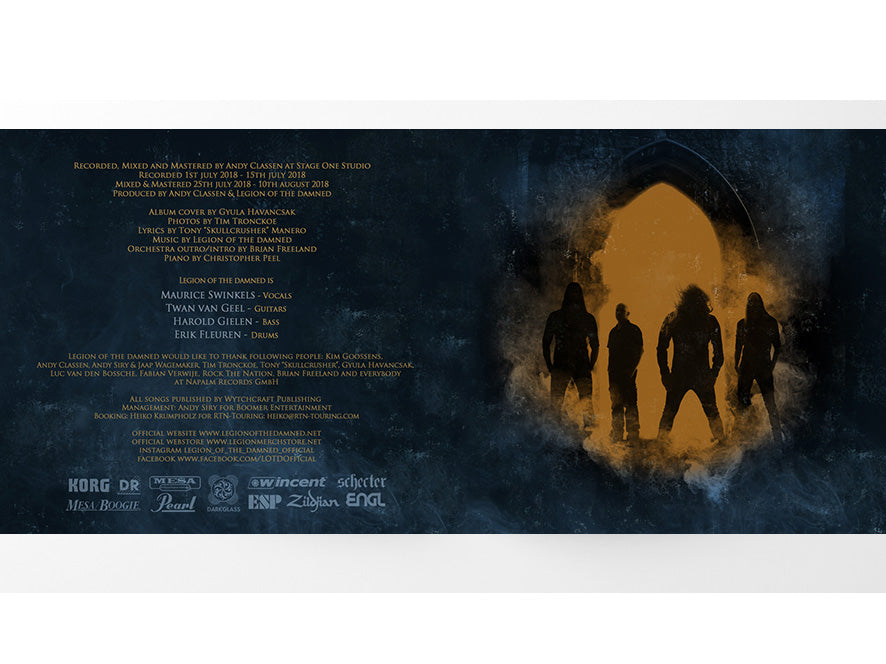 Legion of the damned CD "Slaves of the shadow realm" Digi (+Bonus DVD)