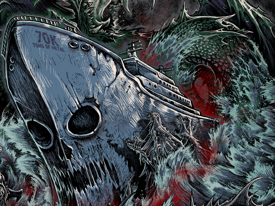 Legion of the damned TS 70.000 Tons of Metal (exclusive shirt)!