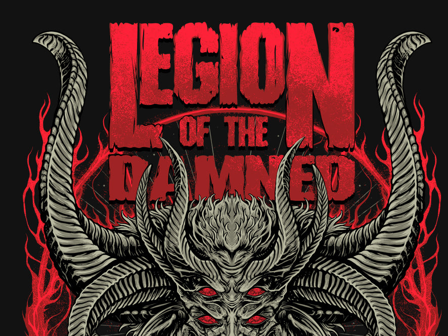 Legion of the Damned TS "Tourshirt" 2024 Official