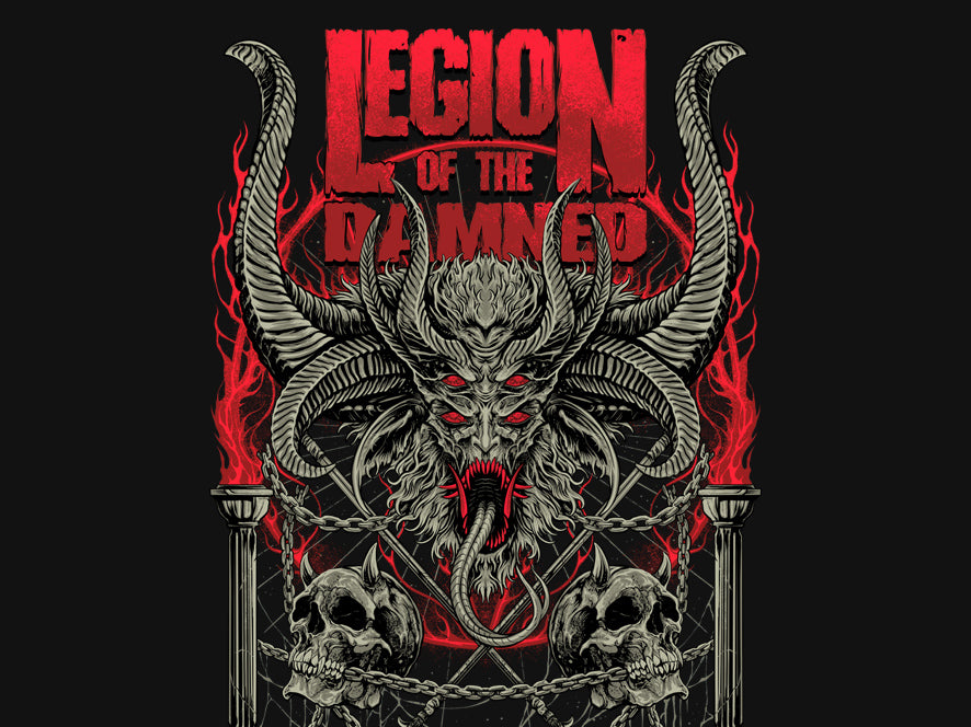 Legion of the Damned TS "Tourshirt" 2024 Official