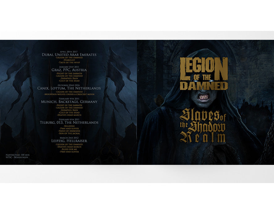 Legion of the damned CD "Slaves of the shadow realm" Digi (+Bonus DVD)