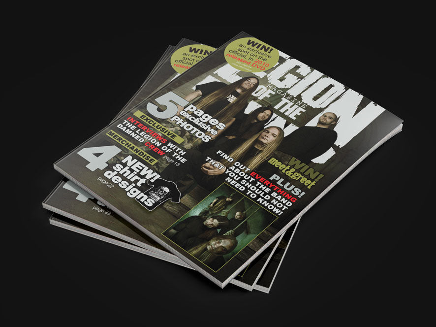 Promo Mag Legion of the damned MAG Promo Magazine 2009 – damnedstore