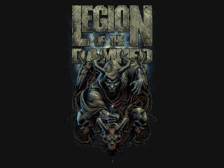 Legion of the damned TS "Slaves of the shadow realm" "Tourshirt" 2019 Official